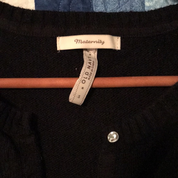 Maternity black cardigan - Picture 2 of 2